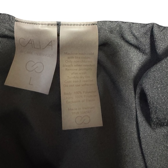 Calia Black and Gray Watercolor Athletic Shorts - Picture 5 of 8